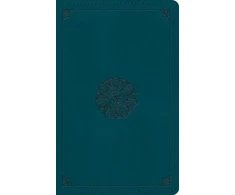 KNYGA Esv Bibles ESV Large Print Personal Size Bible, Raudona Letter