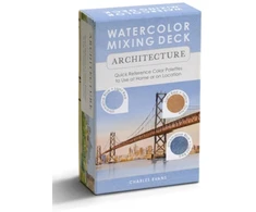 KNYGA Charles Author Evans Watercolor Mixing Deck: Architecture, Quick Reference Color Palettes to Use at Home or on Location