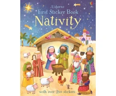 KNYGA Felicity Brooks First Sticker Book Nativity