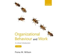 KNYGA Fiona M Wilson Organizational Behaviour and Work