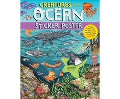 KNYGA Fiona Ocean Simmance Creatures of the Ocean Sticker Poster