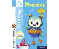 KNYGA Fiona Undrill Progress with Oxford: Progress with Oxford: Phonics Age 3-4 - Prepare for School with Essential English Skills