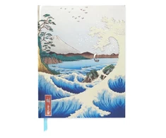 KNYGA Flame Flame Tree Hiroshige: Sea at Satta (Blank Sketch Book)