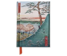 KNYGA Flame Tree Publishing Staff Hiroshige: Meguro (Foiled Pocket Journal)