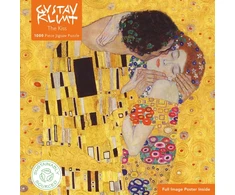 KNYGA Flame Tree Studio Adult Sustainable Jigsaw Puzzle Gustav Klimt: The Kiss