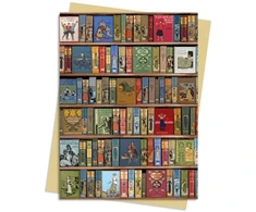 KNYGA Flame Tree Studio Bodleian Libraries: High Jinks Bookshelves Greeting Card Pack