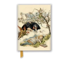 KNYGA Flame Tree Studio British Library: Alice Asleep, from Alice’s Adventures in Wonderland (Foiled Journal)