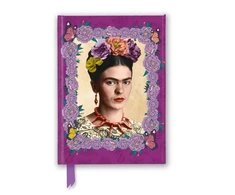 Flame Tree Studio Frida Kahlo Violetinė (Foiled Journal)