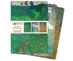 KNYGA Flame Tree Studio Gustav Klimt: Landscapes Set of 3 Standard Notebooks