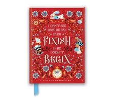KNYGA Flame Tree Studio Jenny Zemanek: Alice's Adventures in Wonderland (Foiled Journal)
