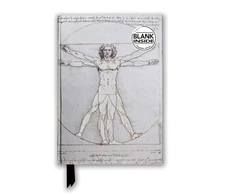 KNYGA Flame Tree Studio Leonardo da Vinci: Vitruvian Man (Foiled Blank Journal)