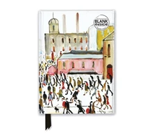 KNYGA Flame Tree Studio L.S. Lowry: Going to Work (Foiled Blank Journal)