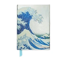 KNYGA Flame Tree Studio Staff Hokusai: The Great Wave (Foiled Journal)