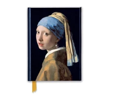 KNYGA Flame Tree Studio Staff Johannes Vermeer: Girl with a Pearl Earring (Foiled Journal)