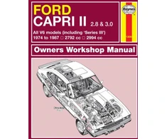 KNYGA Ford Capri II (and III) 2.8 &amp; 3.0 V6 (74 - 87) Haynes Repair Manual