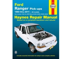 KNYGA Ford Ranger (1993-2011) &amp; Mazda B2300/B2500/B3000/B4000 (1994-2009) Haynes Repair Manual (USA)