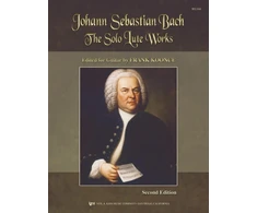 KNYGA Frank Koonce Bach Solo Lute Works for Guitar