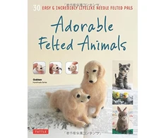 KNYGA Gakken Handmade Series Staff Adorable Felted Animals