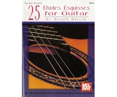 KNYGA Gerald Garcia 25 Etudes Esquisses For Guitar