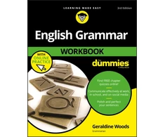 KNYGA Geraldine Woods English Grammar Workbook For Dummies with Online Practice