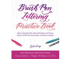 KNYGA Grace Song Pen Lettering Practice Book