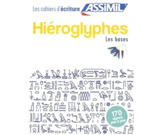 KNYGA Guglielmi Jean Pierr Cahier d'ecriture Hieroglyphes