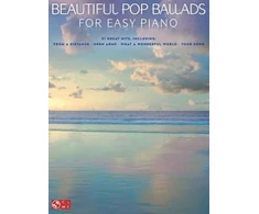 KNYGA Hal Leonard Corp Beautiful Pop Ballads For Easy Piano