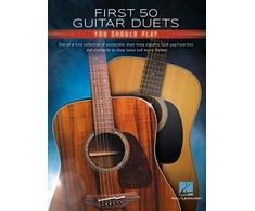 KNYGA Hal Leonard Corp First 50 Guitar Duets