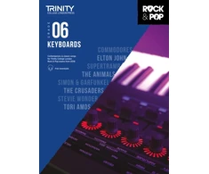 KNYGA Hal Leonard Corp Trinity College London Rock &amp; Pop 2018 Keyboards Grade 6