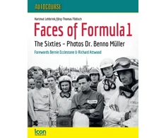 KNYGA Hartmut Lebrink AUTOCOURSE - FACES OF FORMULA 1 The Sixties
