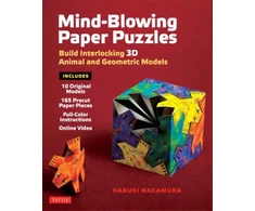 KNYGA Haruki Nakamura Mind-Blowing Paper Puzzles Kit