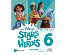 KNYGA Hawys Morgan My Disney Stars and Heroes British Edition Level 6 Activity Book with eBook