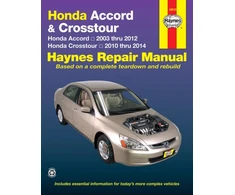 KNYGA Haynes Manuals Inc. Editors Honda Accord (2003-2012) &amp; Crosstour (2010-2014) Haynes Repair Manual (USA)