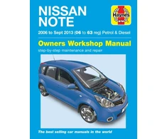KNYGA Haynes Nissan Note petrol &amp; diesel ('06-Sept '13) 06 to 63