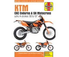 KNYGA Haynes Publishing KTM EXC Enduros &amp; SX Motocross sohc 4-strokes (00 - 07)
