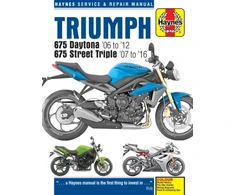 KNYGA Haynes Publishing Triumph 675 Daytona (06 - 12) &amp; Street Triple (07 - 16)