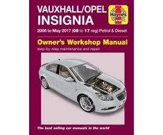 KNYGA Haynes Vauxhall/Opel Insignia ('08-May 17) 08 to 17 reg