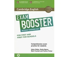 KNYGA Helen Chilton Cambridge English Exam Booster for First and First for Schools without Answer Key with Audio