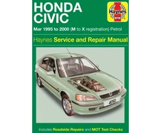KNYGA Honda Civic Petrol (Mar 95 - 00) Haynes Repair Manual