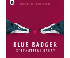 KNYGA Huw Lewis Jones Mėlyna Badger and the Beautiful Berry