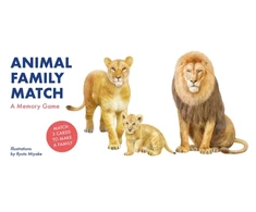 KNYGA Illustrated By Animal Family Match