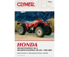 KNYGA Intertec Publishing Corporation Honda TRX300/Fourtrax 300 &amp; TRX300FW/Fourtrax 300 4x4 (1988-2000) Clymer Repair Manual