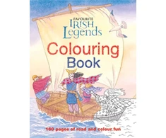 KNYGA Bookshop Irish Legends for Children Colouring Book