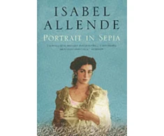 KNYGA Isabel Allende Portrait in Sepia