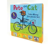 KNYGA James Dean Pete the Cat Take-Along Storybook Set