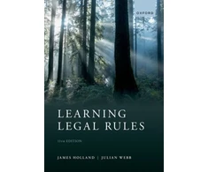 KNYGA James Holland Learning Legal Rules