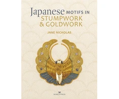 KNYGA Jane Nicholas Japanese Motifs in Stumpwork &amp; Goldwork