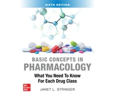 KNYGA Janet L Stringer Basic Concepts in Pharmacology: What You Need to Know for Each Drug Class, Sixth Edition