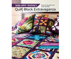 KNYGA Jason Bowlsby Scrappy Wonky Quilt Block Extravaganza