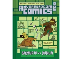 KNYGA Jason Shiga Adventuregame Comics: Samurai vs. Ninja (Book 3)